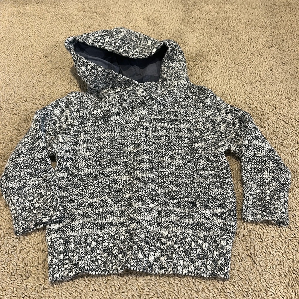 Cat & Jack Hooded 2T Boys Sweater